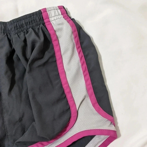 Nike Dri Fit Tempo Running Shorts, Color Gray/Pink Size S - Picture 8 of 11